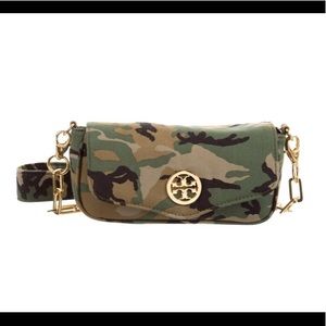 Tory Burch Mini Camouflage Robinson Crossbody Bag